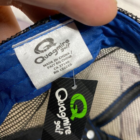 Coors Light Beer Trucker Hat Mesh Cap Snapback Blue Black Quagmire Golf New Tag - Picture 8 of 9